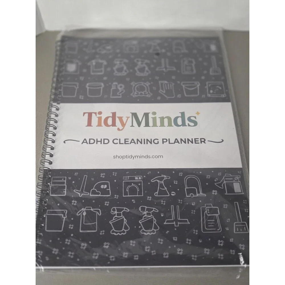 PGJ ADHD Cleaning Planner for Adults ? Undated Home Organizer & Chores Checklist
